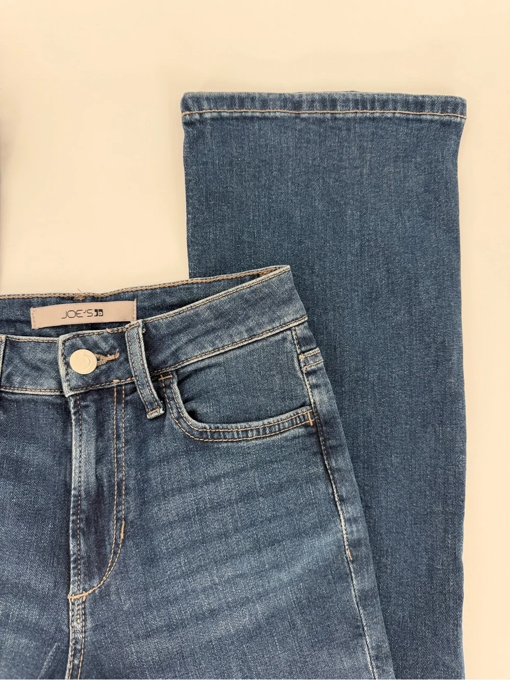 Joe's Jeans Elva High Rise Curvy Bootcut Jeans Blue Women's - Size 26